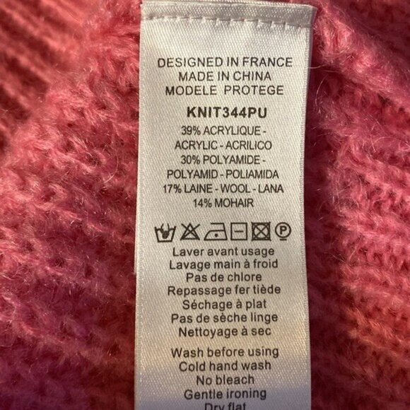 NWT Bonton Girls Rose Chacha Fine KnitSweater - Picture 6 of 6